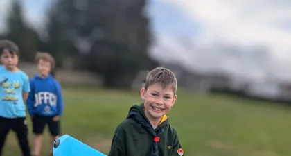 a cub playing rounders
